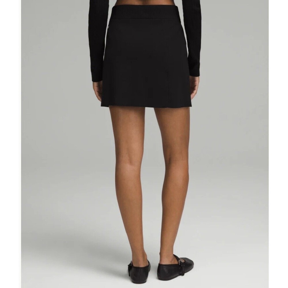 Lululemon Ribbed-Knit Mini Skirt SZ XL Flaw